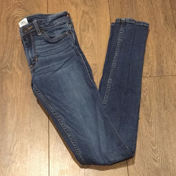 Abercrombie & Fitch Dark Wash Blue Super Skinny Jeans - Picture 4 of 10